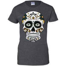 Load image into Gallery viewer, Green Bay Packers Sugar Skull T-Shirt For Women