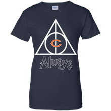 Load image into Gallery viewer, Deathly Hallows For Chicago Bears And Harry Potter Fans T-Shirt For Women
