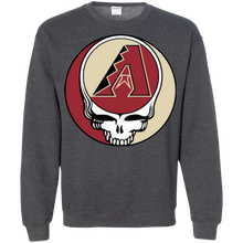 Load image into Gallery viewer, Arizona Diamondbacks Baseball Grateful Dead Steal Your Face Sweatshirt