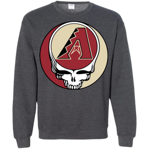 Arizona Diamondbacks Baseball Grateful Dead Steal Your Face Sweatshirt