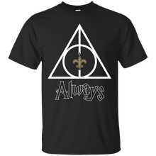 Load image into Gallery viewer, Deathly Hallows For New Orleans Saints And Harry Potter Fans T - Shirt For Men