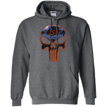 Load image into Gallery viewer, Oklahoma State Cowboys Football The Punisher Skull Hoodie Shirt