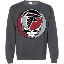 Load image into Gallery viewer, Atlanta Falcons Footballl Grateful Dead Steal Your Face Sweatshirt