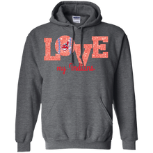 Load image into Gallery viewer, Glitter Love For Cleveland Indians Fans Hoodie Shirt