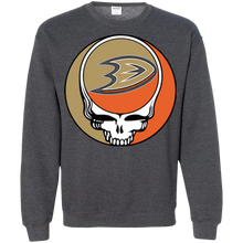 Load image into Gallery viewer, Anaheim Ducks Hockey Grateful Dead Steal Your Face Sweatshirt