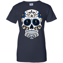 Load image into Gallery viewer, Kansas City Royals Sugar Skull T-Shirt For Women