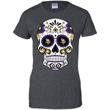 Load image into Gallery viewer, Minnesota Vikings Sugar Skull T-Shirt For Women