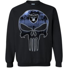 Load image into Gallery viewer, Oakland Raiders Football The Punisher Skull Sweatshirt