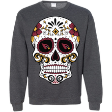 Load image into Gallery viewer, Arizona Cardinals Sugar Skull Sweatshirt