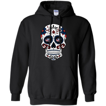 Load image into Gallery viewer, Columbus Blue Jackets Sugar Skull Hoodie Shirt
