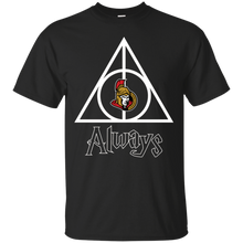 Load image into Gallery viewer, Deathly Hallows For Ottawa Senators And Harry Potter Fans T - Shirt For Men