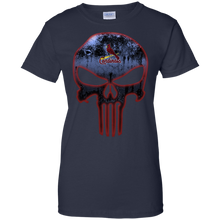 Load image into Gallery viewer, St. Louis Cardinals Baseball The Punisher Skull T-Shirt For Women