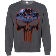Load image into Gallery viewer, Chicago Bears Football The Punisher Skull Sweatshirt