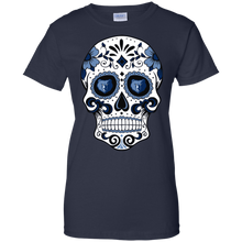 Load image into Gallery viewer, Memphis Grizzlies Sugar Skull T-Shirt For Women