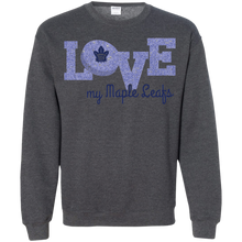 Load image into Gallery viewer, Glitter Love For Toronto Maple Leafs Fans Sweatshirt