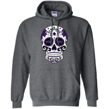 Load image into Gallery viewer, Tcu Horned Frogs Sugar Skull Hoodie Shirt