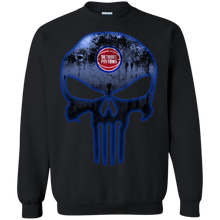 Load image into Gallery viewer, Detroit Pistons Basketball The Punisher Skull Sweatshirt