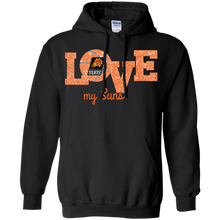 Load image into Gallery viewer, Glitter Love For Phoenix Suns Fans Hoodie Shirt