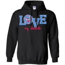 Load image into Gallery viewer, Glitter Love For Houston Rockets Fans Hoodie Shirt