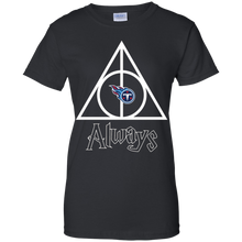 Load image into Gallery viewer, Deathly Hallows For Tennessee Titans And Harry Potter Fans T-Shirt For Women