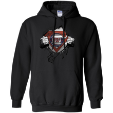 Load image into Gallery viewer, Shirt For Washington Nationals And Superman Fans Hoodie Shirt