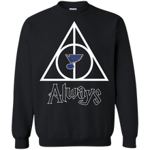 Load image into Gallery viewer, Deathly Hallows For St. Louis Blues And Harry Potter Fans Sweatshirt
