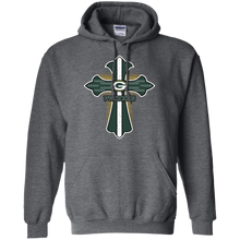 Load image into Gallery viewer, Cross Shirt For Jesus And Green Bay Packers Fans Hoodie Shirt