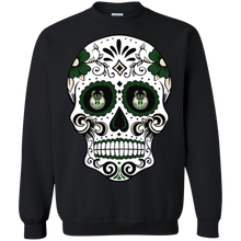 Load image into Gallery viewer, Milwaukee Bucks Sugar Skull Sweatshirt
