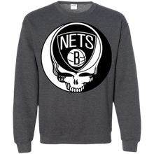 Load image into Gallery viewer, Brooklyn Nets Basketball Grateful Dead Steal Your Face Sweatshirt