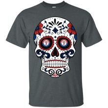 Load image into Gallery viewer, Texas Rangers Sugar Skull T - Shirt For Men