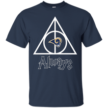 Load image into Gallery viewer, Deathly Hallows For Los Angeles Rams And Harry Potter Fans T - Shirt For Men