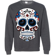Load image into Gallery viewer, Los Angeles Dodgers Sugar Skull Sweatshirt