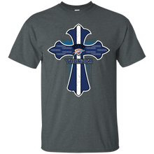 Load image into Gallery viewer, Cross Shirt For Jesus And Oklahoma City Thunder Fans T - Shirt For Men