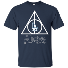 Load image into Gallery viewer, Deathly Hallows For Los Angeles Dodgers And Harry Potter Fans T - Shirt For Men