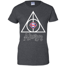 Load image into Gallery viewer, Deathly Hallows For Philadelphia Phillies And Harry Potter Fans T-Shirt For Women