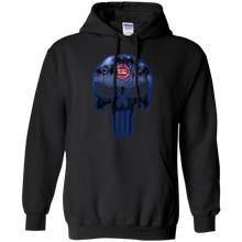 Load image into Gallery viewer, Detroit Pistons Basketball The Punisher Skull Hoodie Shirt