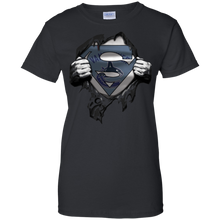Load image into Gallery viewer, Shirt For Vancouver Canucks And Superman Fans T-Shirt For Women