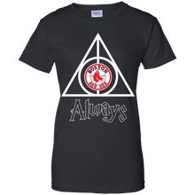 Load image into Gallery viewer, Deathly Hallows For Boston Red Sox And Harry Potter Fans T-Shirt For Women