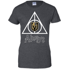Load image into Gallery viewer, Deathly Hallows For Vegas Golden Knights And Harry Potter Fans T-Shirt For Women