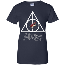 Load image into Gallery viewer, Deathly Hallows For Arizona Coyotes And Harry Potter Fans T-Shirt For Women