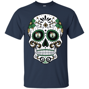 Boston Celtics Sugar Skull T - Shirt For Men