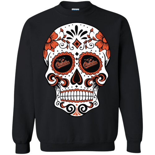 Baltimore Orioles Sugar Skull Sweatshirt