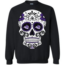 Load image into Gallery viewer, Abilene Christian Wildcats Sugar Skull Sweatshirt