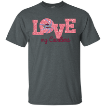Load image into Gallery viewer, Glitter Love For Cleveland Cavaliers Fans T - Shirt For Men