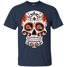 Load image into Gallery viewer, Cleveland Browns Sugar Skull T - Shirt For Men