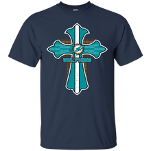 Load image into Gallery viewer, Cross Shirt For Jesus And Miami Dolphins Fans T - Shirt For Men
