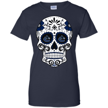 Load image into Gallery viewer, Vancouver Canucks Sugar Skull T-Shirt For Women