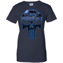 Load image into Gallery viewer, Orlando Magic Basketball The Punisher Skull T-Shirt For Women