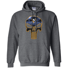 Load image into Gallery viewer, Pittsburgh Penguins Hockey The Punisher Skull Hoodie Shirt