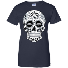 Load image into Gallery viewer, San Antonio Spurs Sugar Skull T-Shirt For Women
